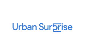 Blue Logo Called Urban Surprise